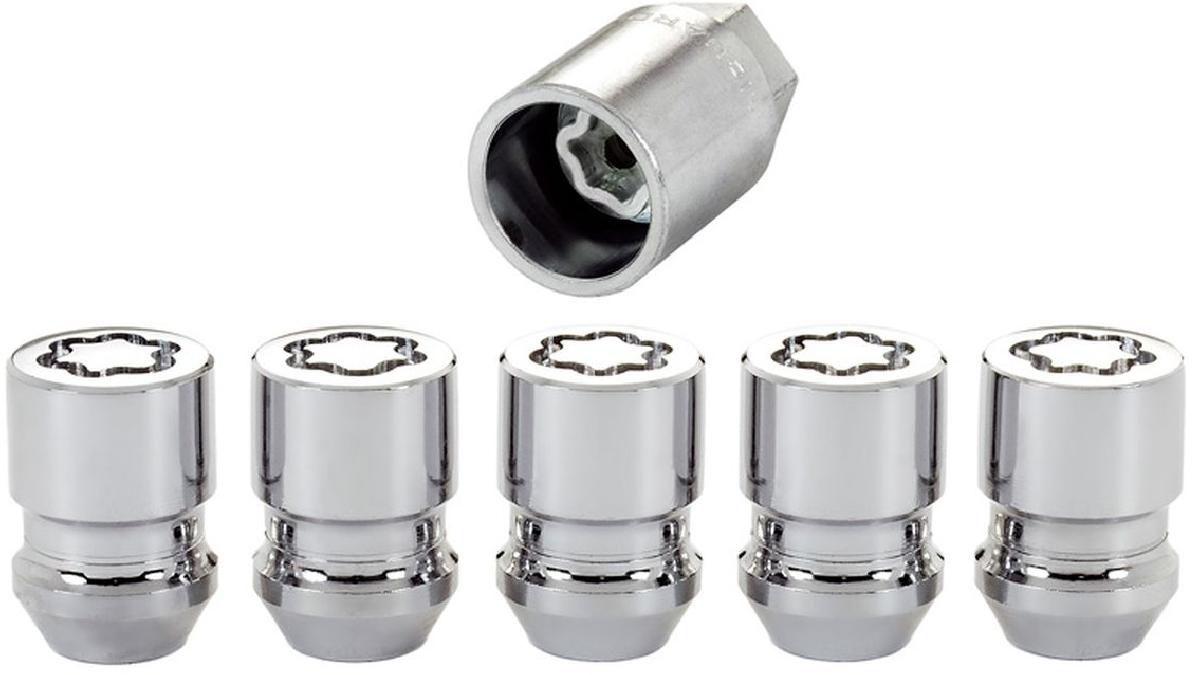 McGard+%C3%89crous+antivol+5-pi%C3%A8ces+M12x1.50+-+Conique+-+Longueur+32.5mm+%28Ouverture+de+cl%C3%A9+21mm%29